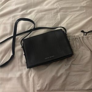 Status Anxiety - Succumb Shoulder Bag Black Fold Over Side Studs